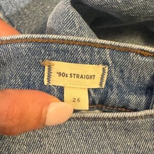 Madewell 90s Straight Jeans